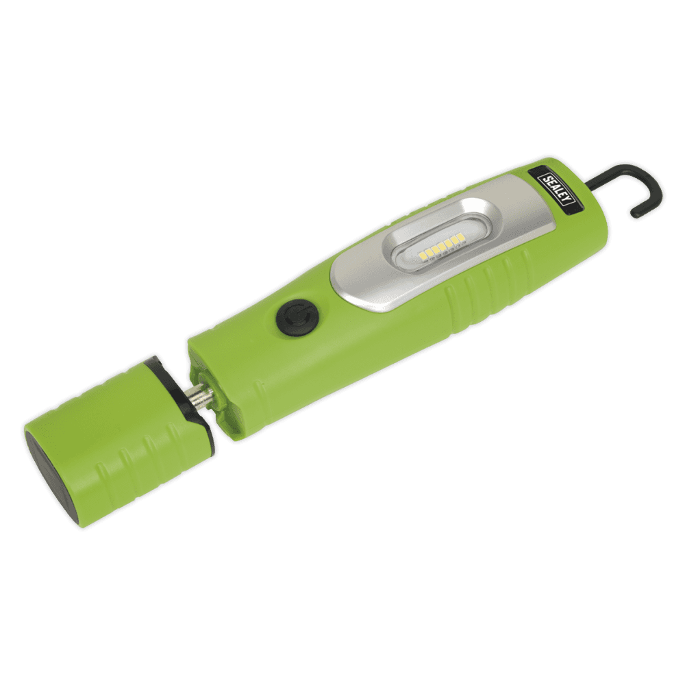 Sealey Rechargeable 360° Inspection Light 4W & 3W SMD LED - Green Model No-20223