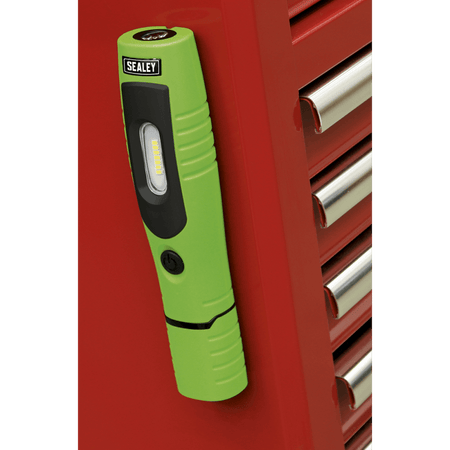 Sealey Rechargeable 360° Inspection Light 4W & 3W SMD LED - Green Model No-20223