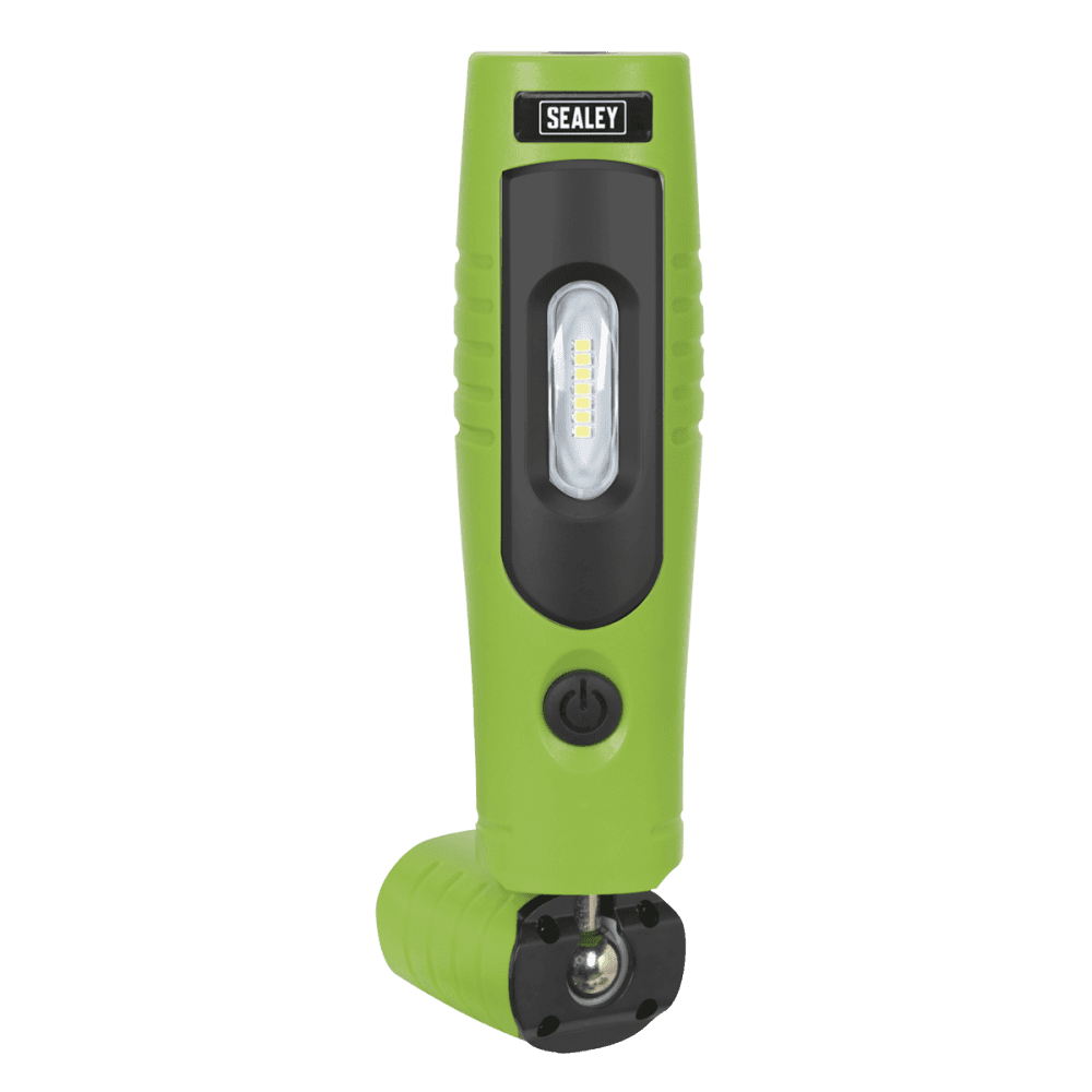 Sealey Rechargeable 360° Inspection Light 4W & 3W SMD LED - Green Model No-20223