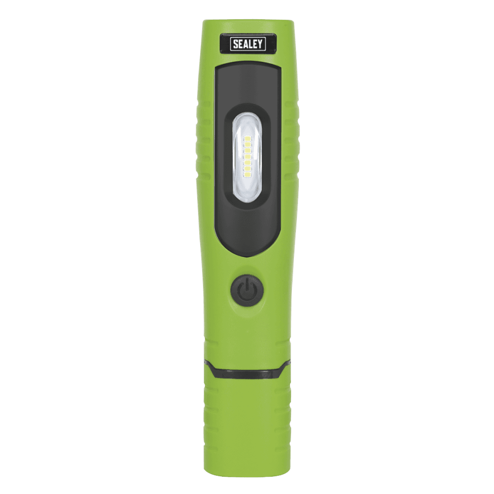 Sealey Rechargeable 360° Inspection Light 4W & 3W SMD LED - Green Model No-20223