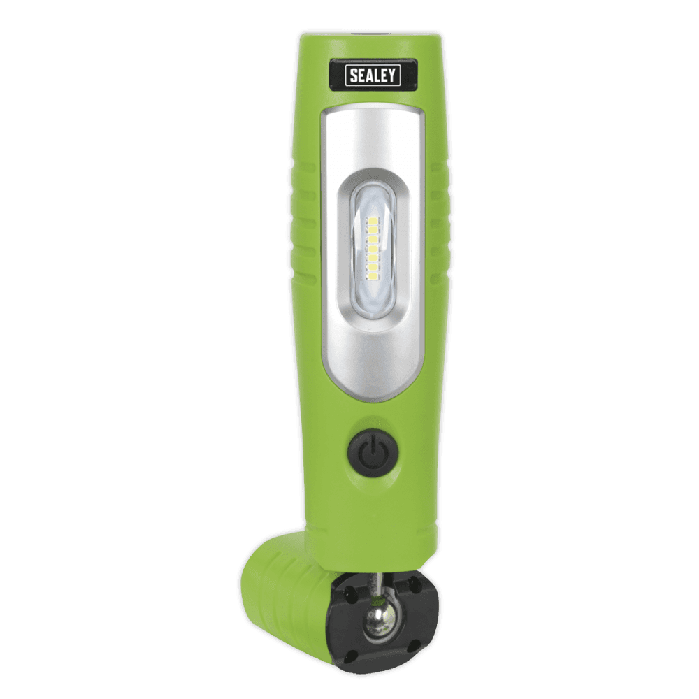 Sealey Rechargeable 360° Inspection Light 4W & 3W SMD LED - Green Model No-20223