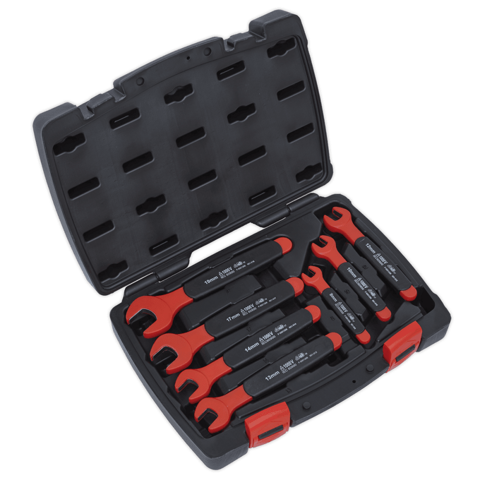 Sealey Insulated Open End Spanner Set 7pc VDE Approved Model No-20234