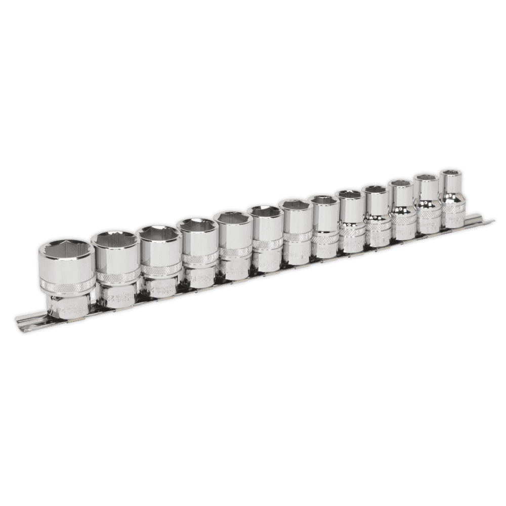 Sealey Socket Set 13pc 1/2"Sq Drive Lock-On 6pt Metric Model No-20235