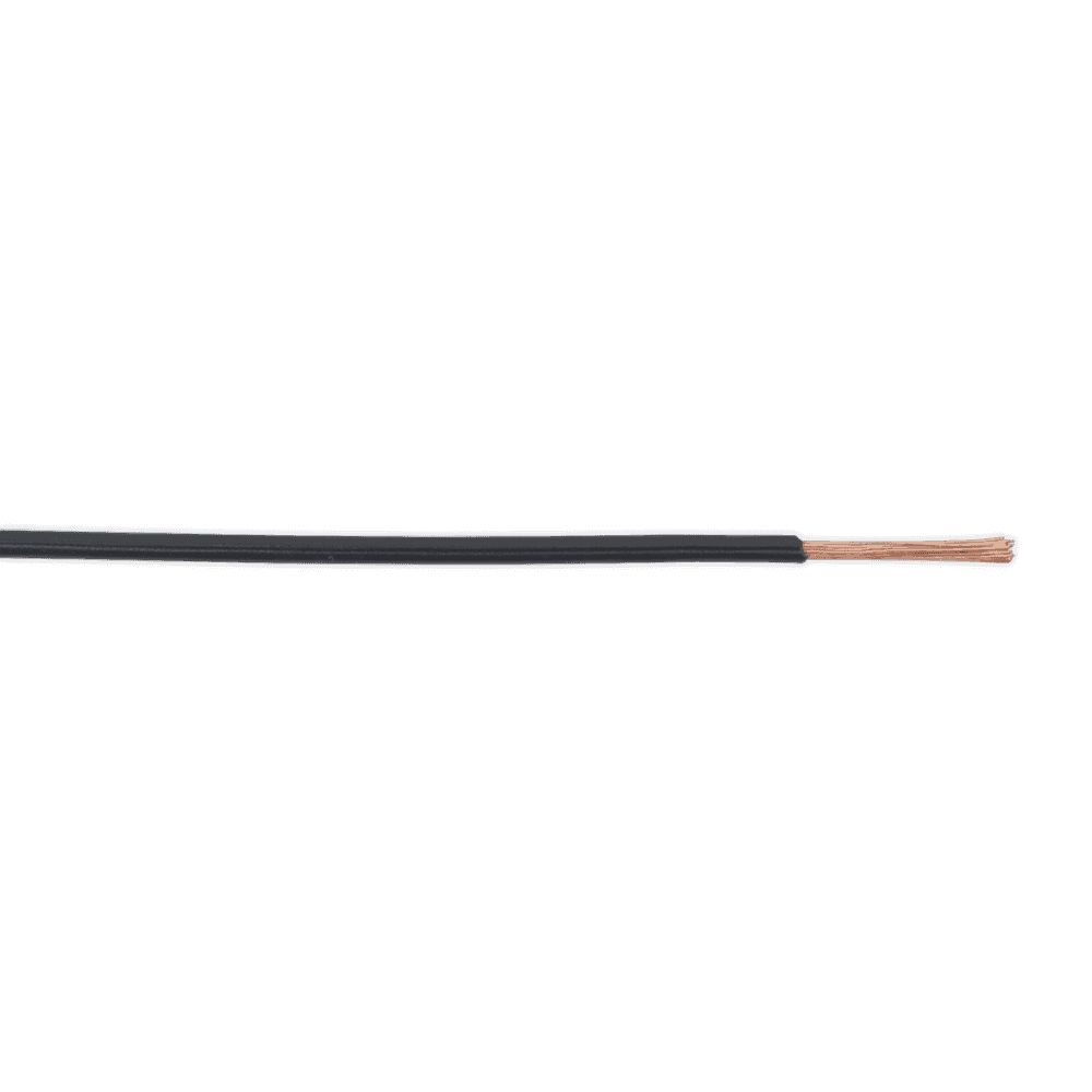 Sealey Thin Wall Automotive Cable Single 1mm² 32/0.20mm 50m - Black Model No-20250