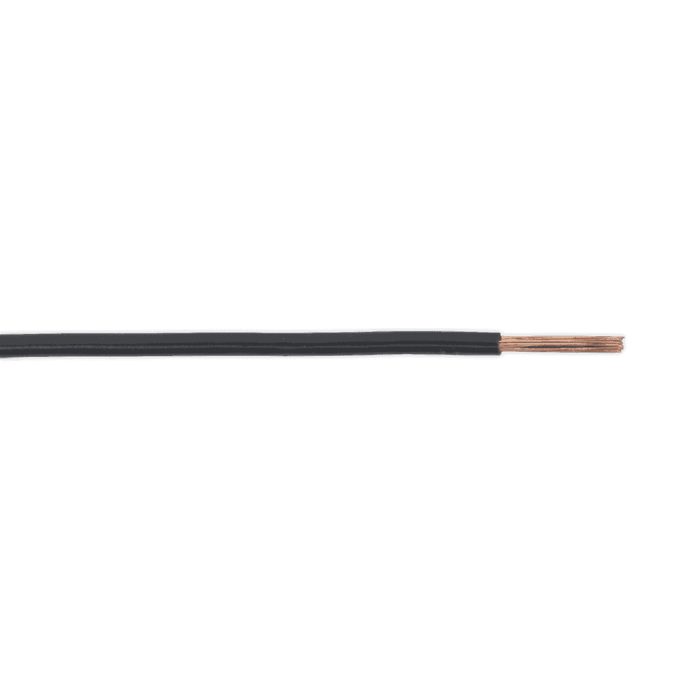 Sealey Thin Wall Single Automotive Cable 2mm² 28/0.30mm 50m - Black Model No-20257