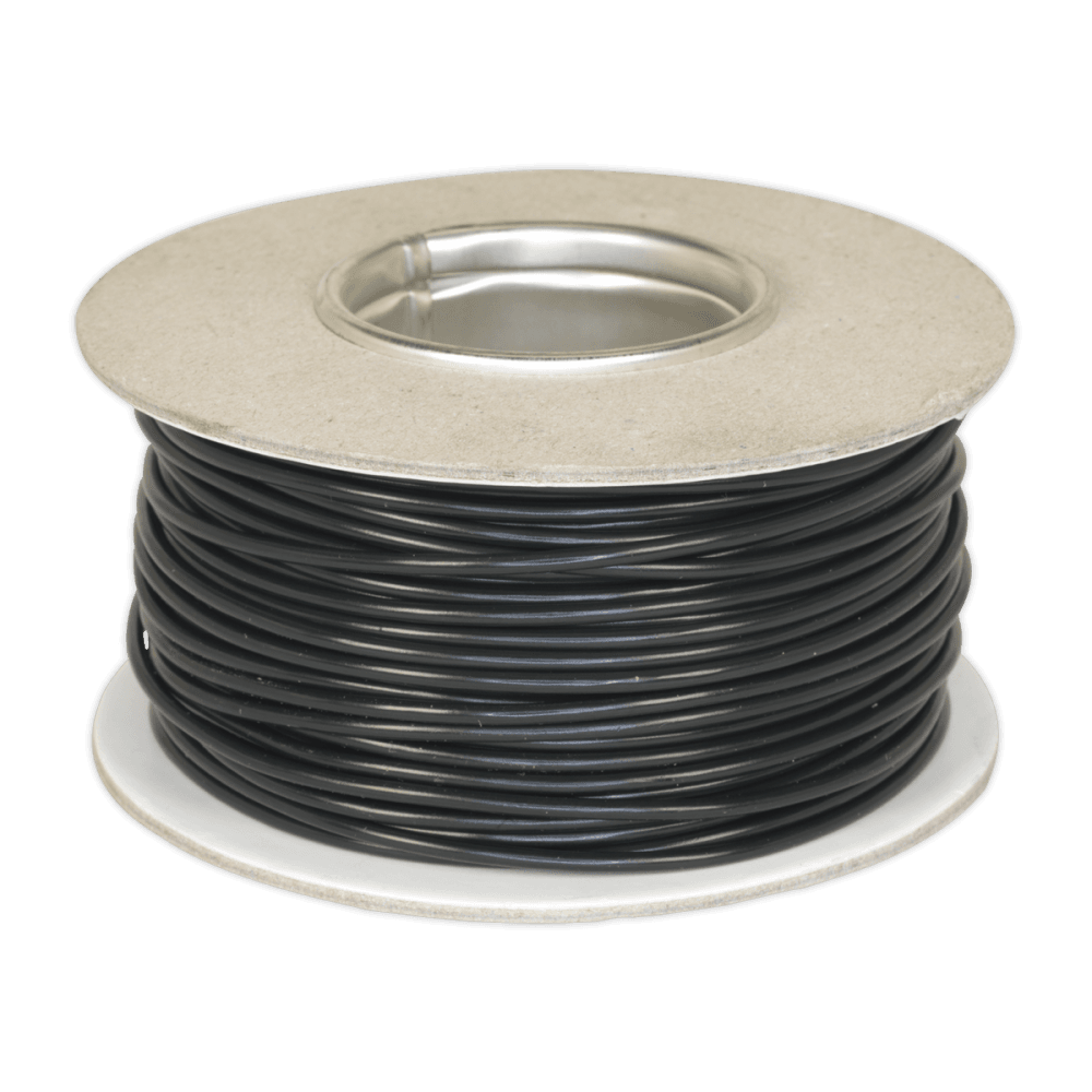 Sealey Thin Wall Single Automotive Cable 2mm² 28/0.30mm 50m - Black Model No-20257