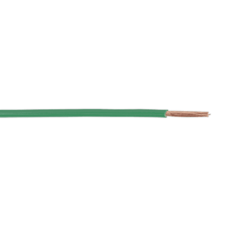 Sealey Thin Wall Single Automotive Cable 2mm² 28/0.30mm 50m - Green Model No-20260