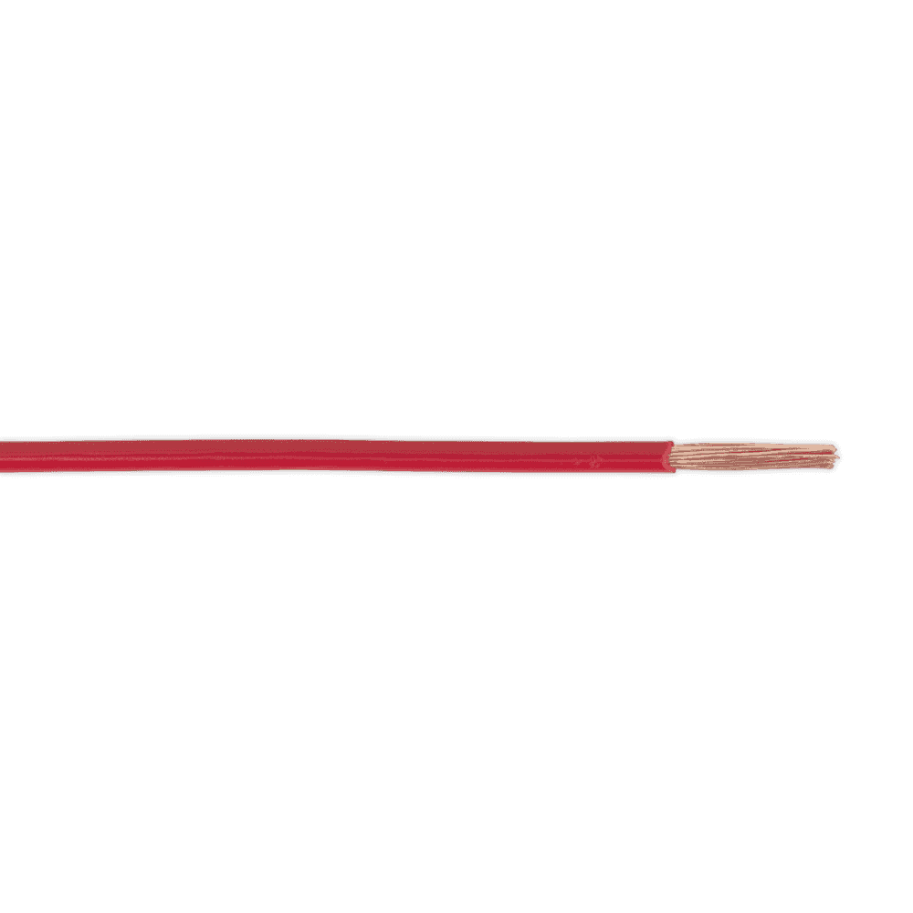 Sealey Thin Wall Single Automotive Cable 2mm² 28/0.30mm 50m - Red Model No-20261