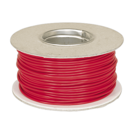 Sealey Thin Wall Single Automotive Cable 2mm² 28/0.30mm 50m - Red Model No-20261