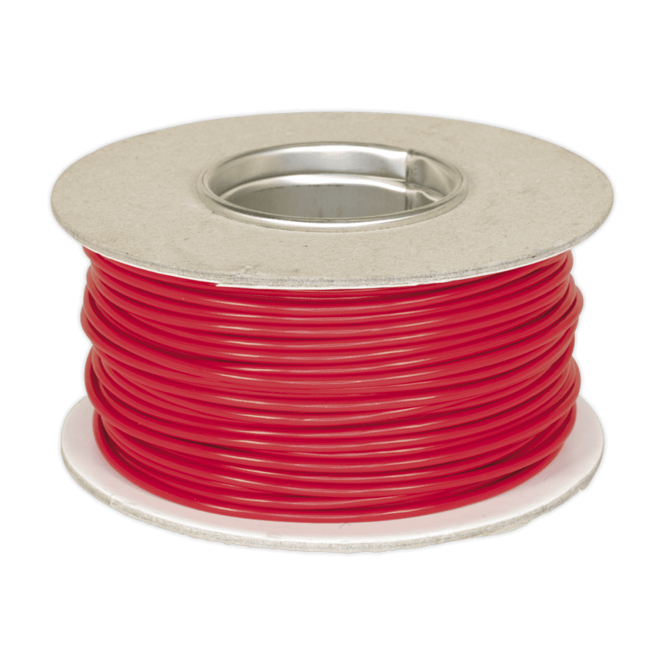 Sealey Thin Wall Cable Single 2mmÃ‡Â« 28/0.30mm 50mtr Red Model No-20261