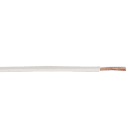 Sealey Thin Wall Automotive Cable Single 2mm² 28/0.30mm 50m - White Model No-20262