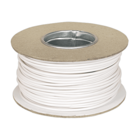 Sealey Thin Wall Automotive Cable Single 2mm² 28/0.30mm 50m - White Model No-20262