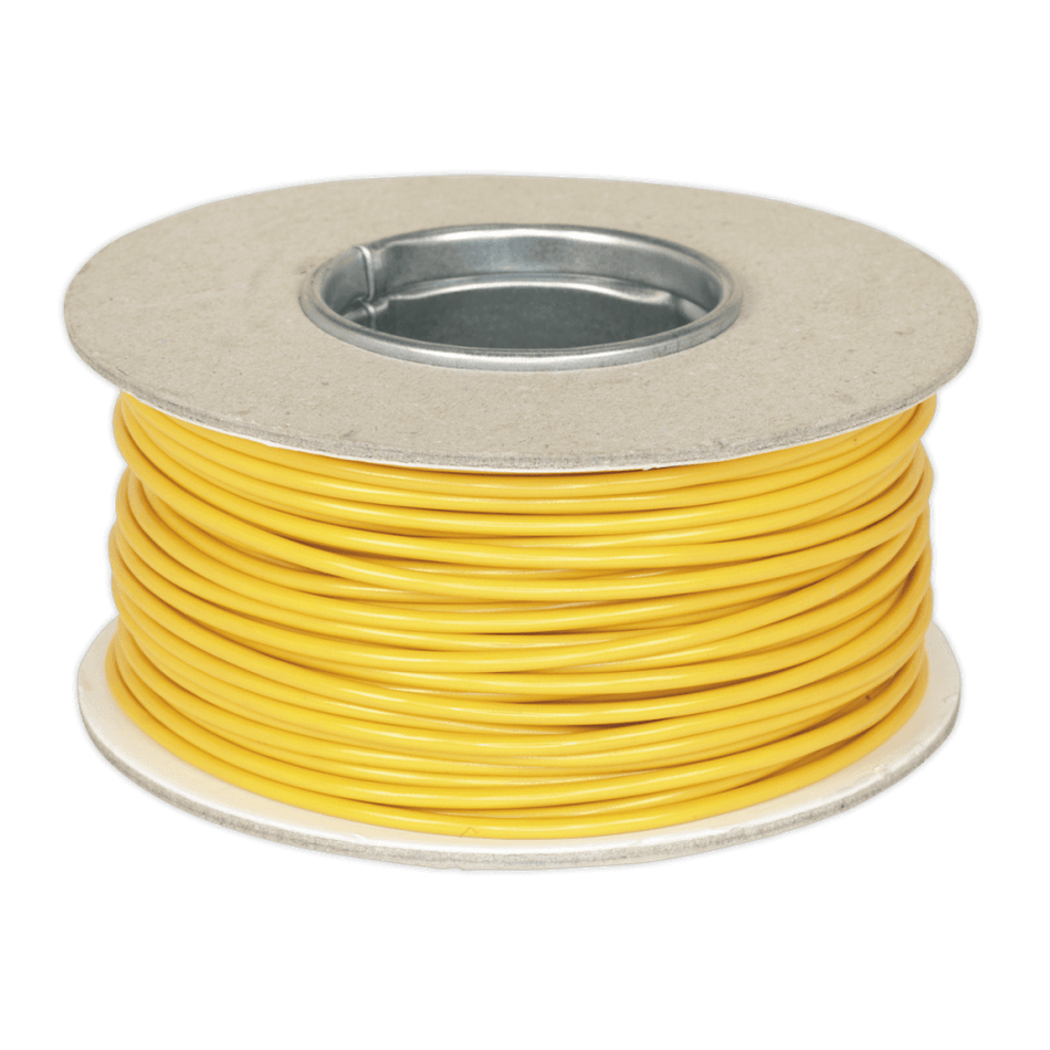 Sealey Thin Wall Cable Single 2mmÃ‡Â« 28/0.30mm 50mtr Yellow Model No-20263