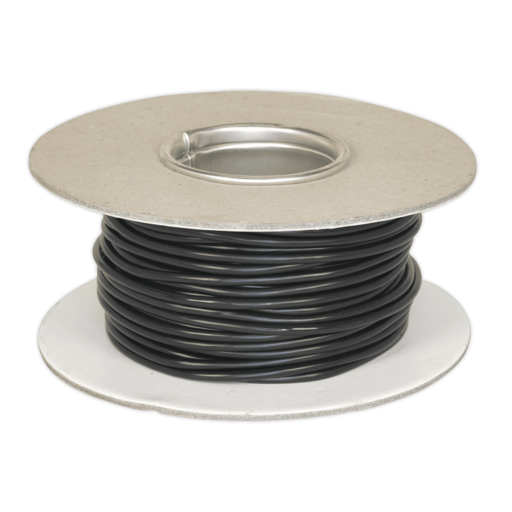 Sealey Automotive Cable Thin Wall Single 3mm² 44/0.30mm 30m - Black Model No-20264