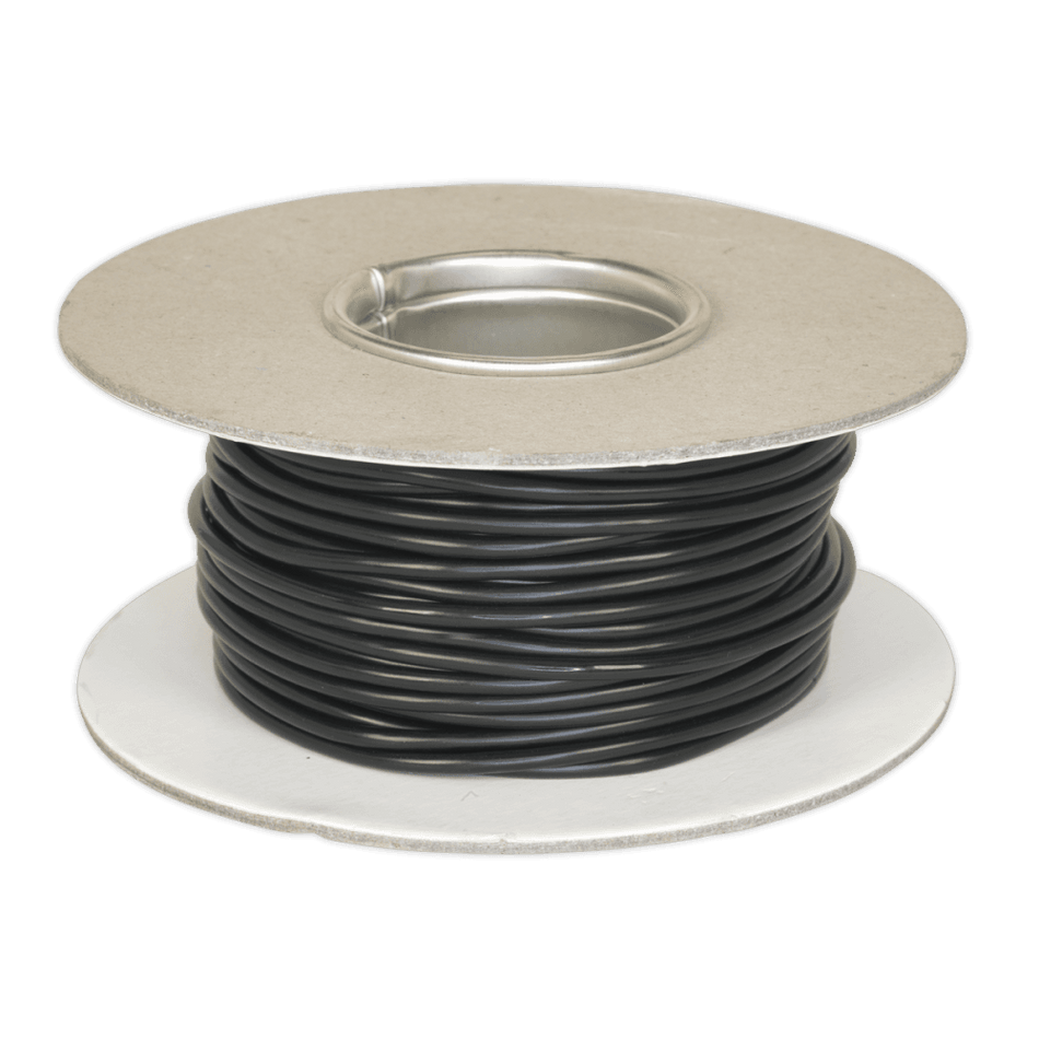 Sealey Thin Wall Cable Single 3mmÃ‡Â« 44/0.30mm 30mtr Black Model No-20264