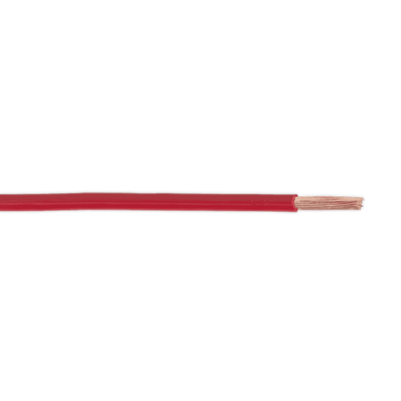 Sealey Automotive Cable Thin Wall Single 3mm² 44/0.30mm 30m - Red Model No-20265