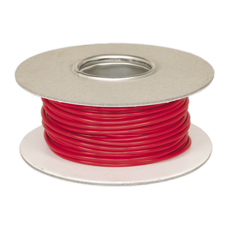 Sealey Automotive Cable Thin Wall Single 3mm² 44/0.30mm 30m - Red Model No-20265