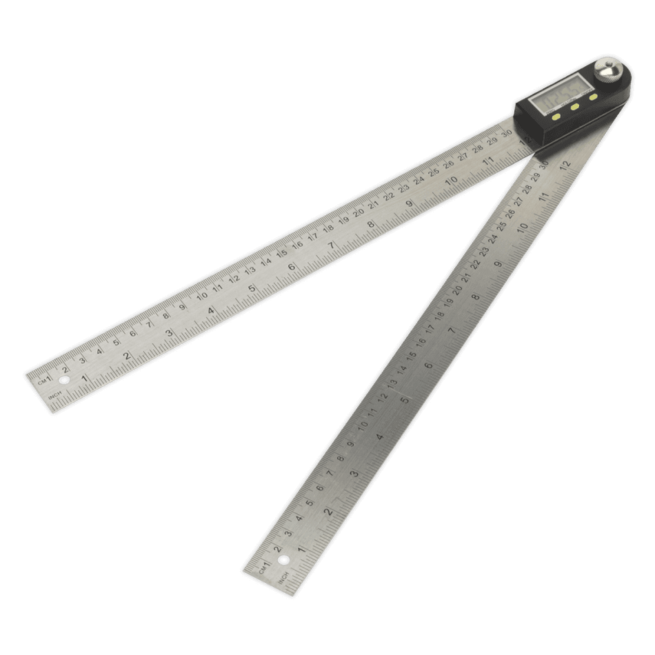 Sealey Digital Angle Rule 300mm/12" Model No-20280