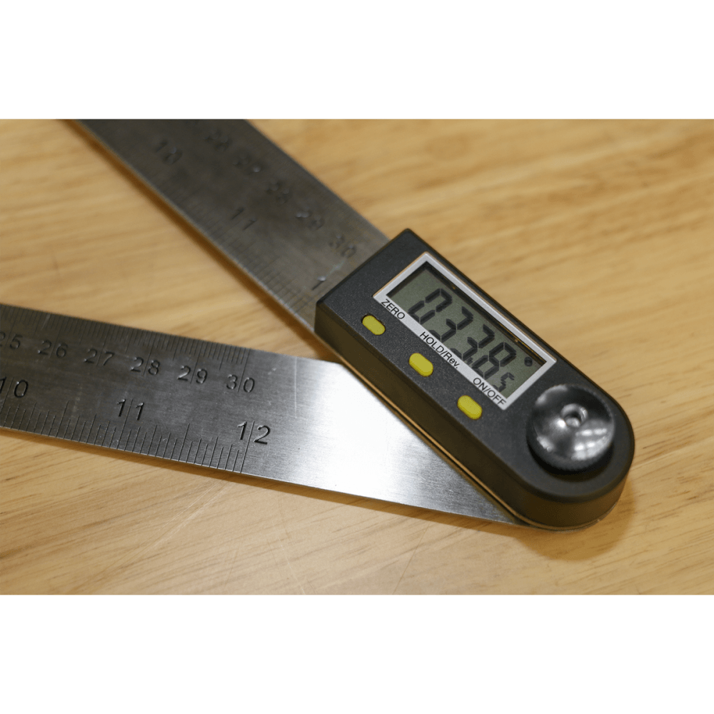 Sealey Digital Angle Rule 12" (300mm) Model No-20280