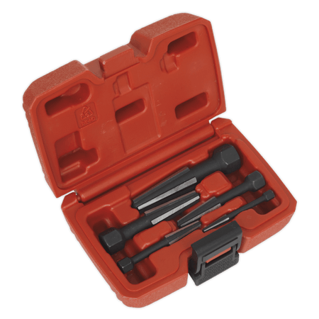 Sealey Screw Extractor Set 5pc Double Edge Model No-20281