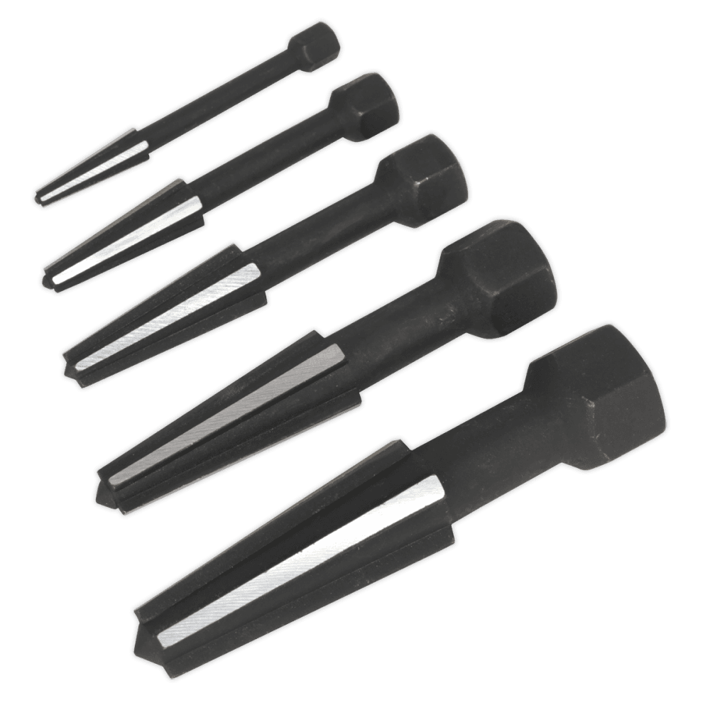 Sealey Screw Extractor Set 5pc Double Edge Model No-20281