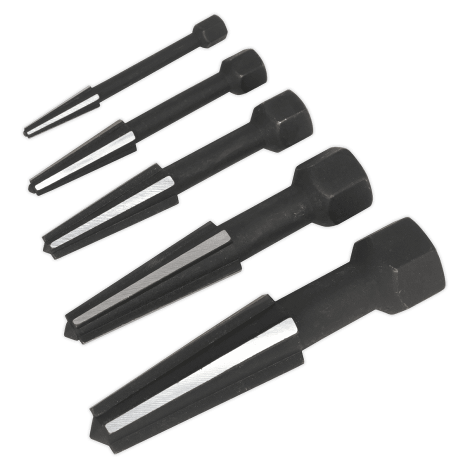 Sealey Screw Extractor Set 5pc Double Edge Model No-20281