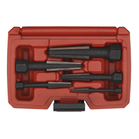 Sealey Screw Extractor Set 5pc Double Edge Model No-20281