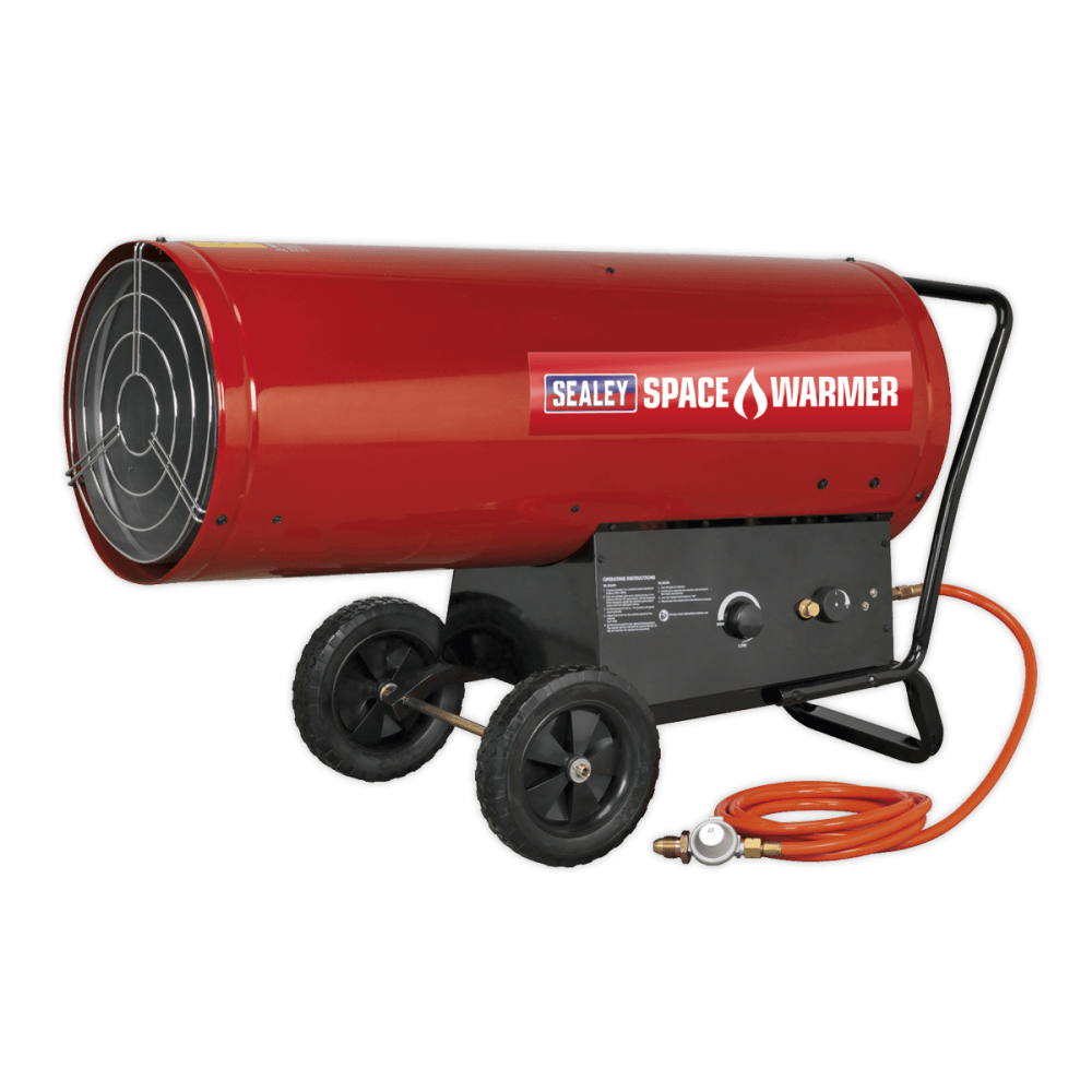 Sealey Space Warmer, Propane Heater 210,000-400,000Btu/hr Model No-20307
