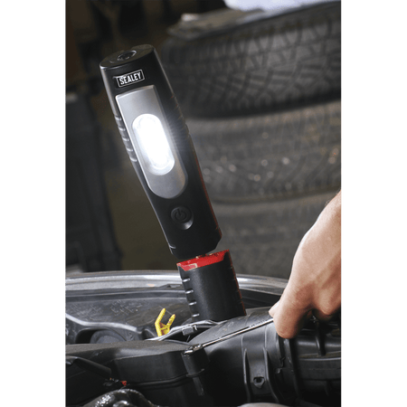 Sealey Rechargeable 360° Inspection Light 4W & 3W SMD LED - Black Model No-20313