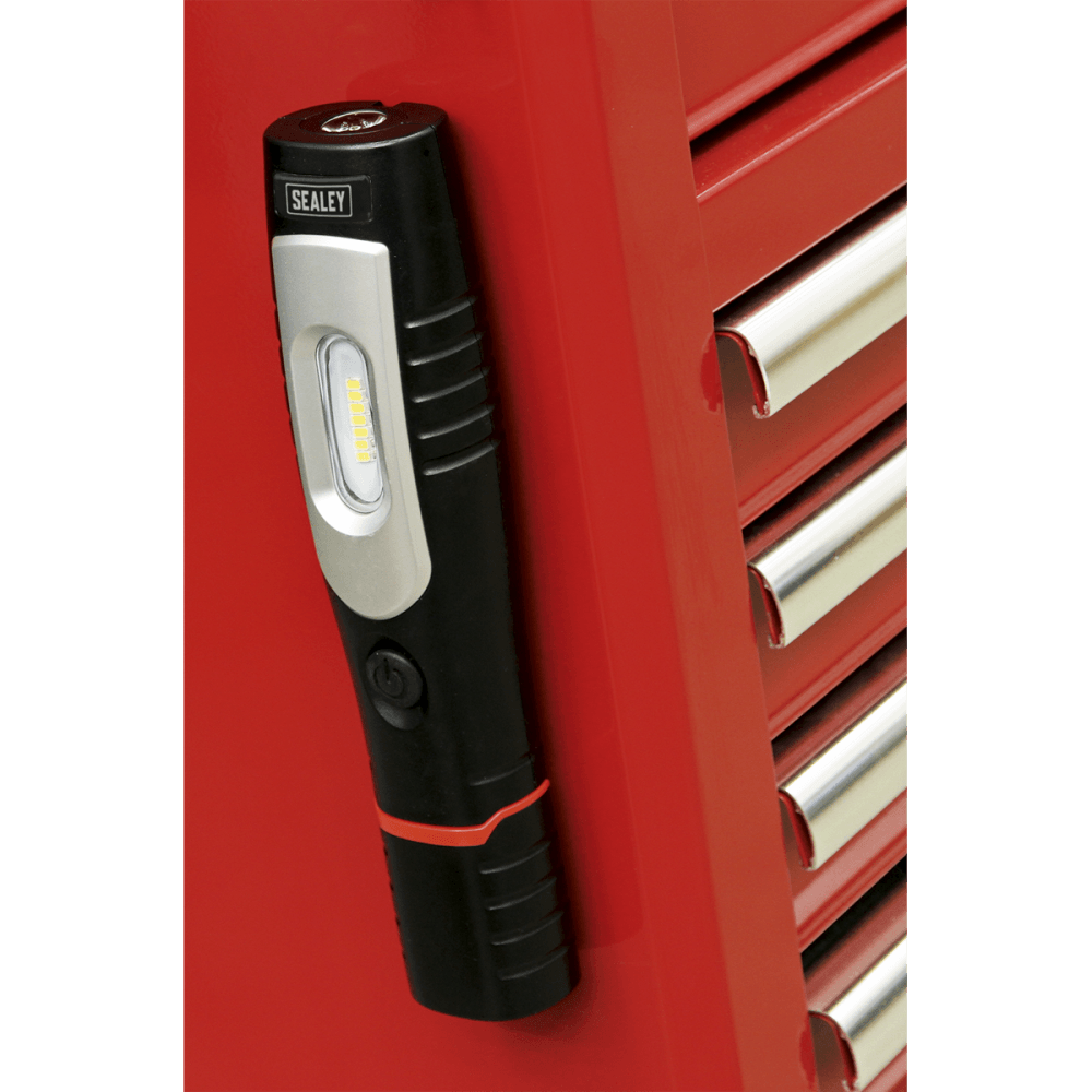 Sealey Rechargeable 360° Inspection Light 4W & 3W SMD LED - Black Model No-20313