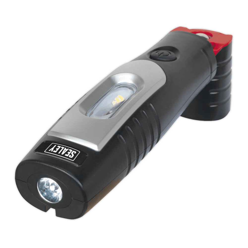 Sealey Rechargeable 360° Inspection Light 4W & 3W SMD LED - Black Model No-20313