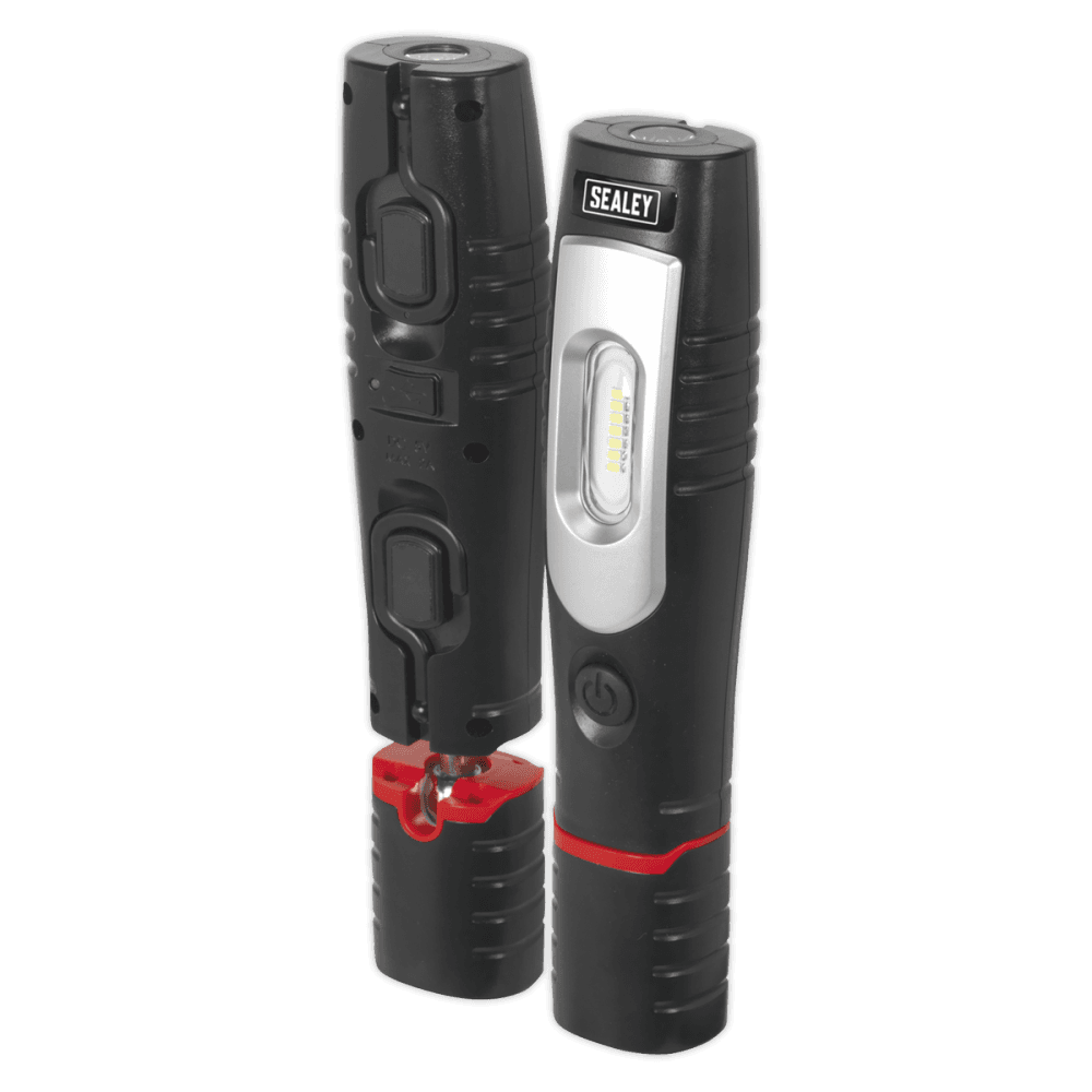 Sealey Rechargeable 360° Inspection Light 4W & 3W SMD LED - Black Model No-20313
