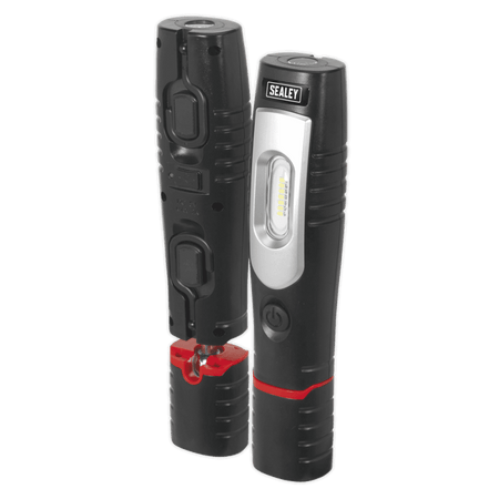 Sealey Rechargeable 360° Inspection Light 4W & 3W SMD LED - Black Model No-20313