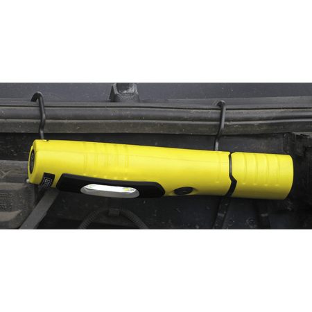 Sealey Rechargeable 360° Inspection Light 4W & 3W SMD LED - Yellow Model No-20315