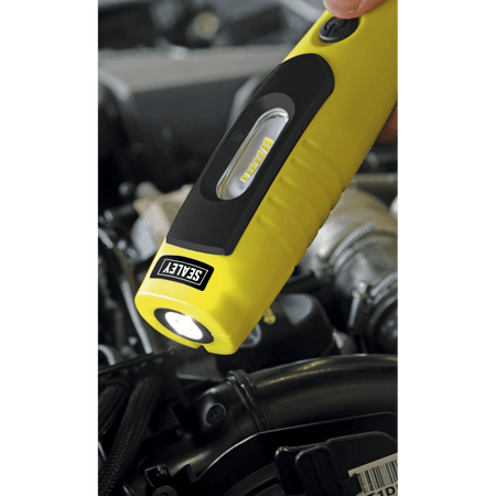 Sealey Rechargeable 360° Inspection Light 4W & 3W SMD LED - Yellow Model No-20315
