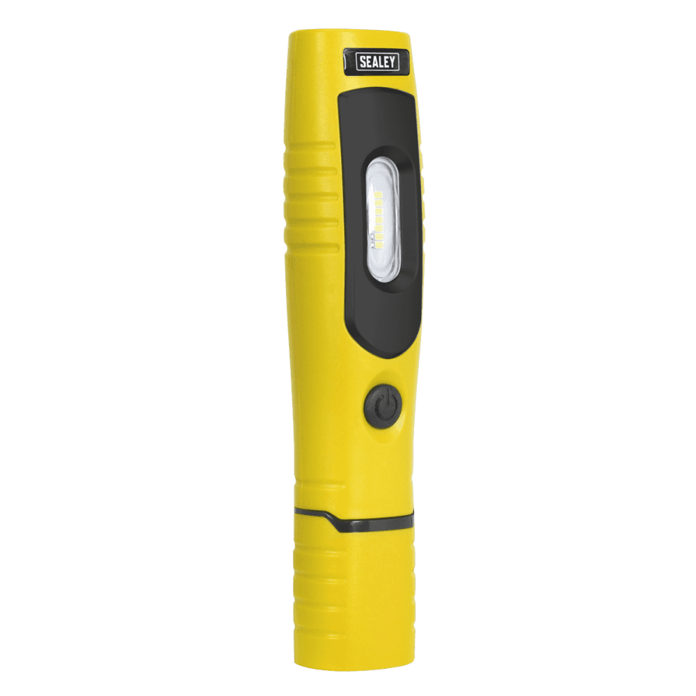 Sealey Rechargeable 360° Inspection Light 4W & 3W SMD LED - Yellow Model No-20315
