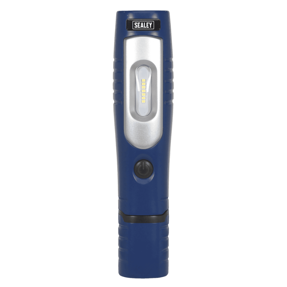 Sealey Rechargeable 360Ã‡Ã· Inspection Lamp 7 SMD + 3W LED Blue Lithium-ion Model No-20316