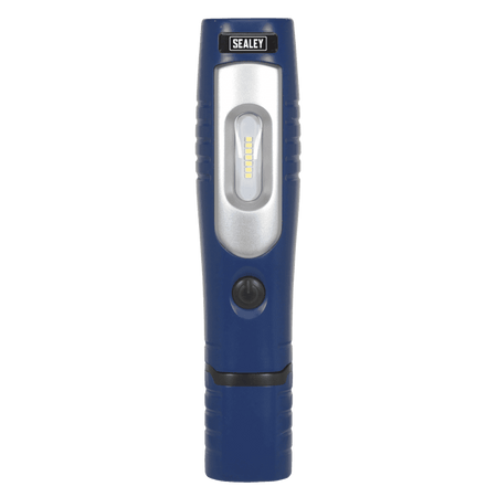 Sealey Rechargeable 360Ã‡Ã· Inspection Lamp 7 SMD + 3W LED Blue Lithium-ion Model No-20316