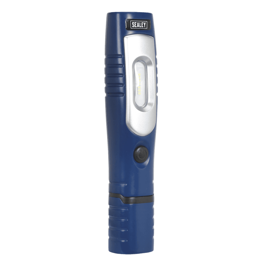 Sealey Rechargeable 360Ã‡Ã· Inspection Lamp 7 SMD + 3W LED Blue Lithium-ion Model No-20316