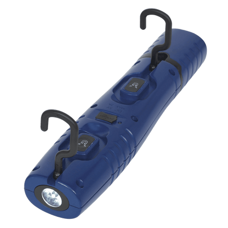 Sealey Rechargeable 360Ã‡Ã· Inspection Lamp 7 SMD + 3W LED Blue Lithium-ion Model No-20316