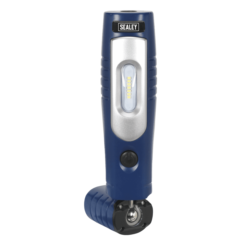Sealey Rechargeable 360Ã‡Ã· Inspection Lamp 7 SMD + 3W LED Blue Lithium-ion Model No-20316