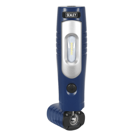 Sealey Rechargeable 360Ã‡Ã· Inspection Lamp 7 SMD + 3W LED Blue Lithium-ion Model No-20316