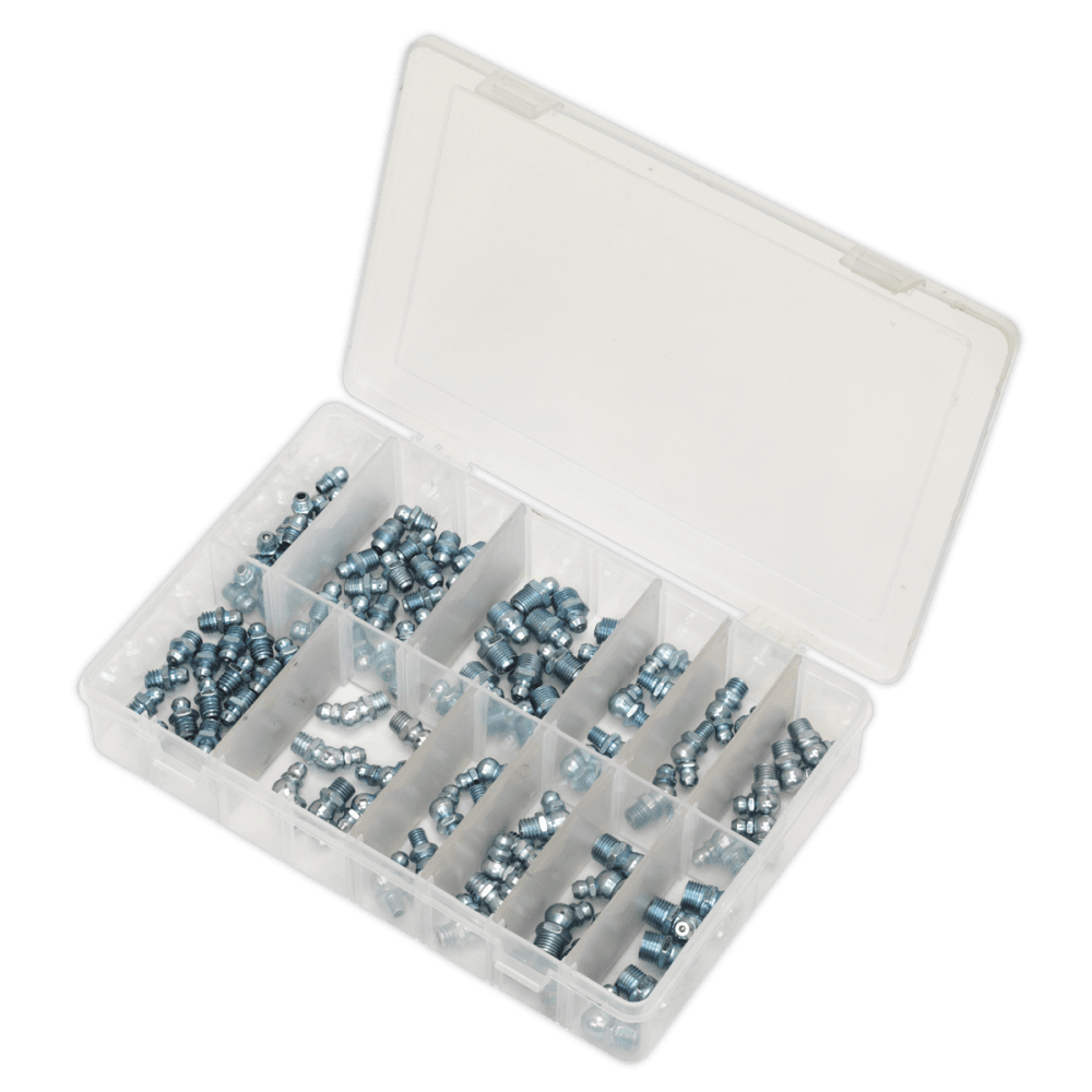 Sealey Grease Nipple Assortment 115pc Model No-20338