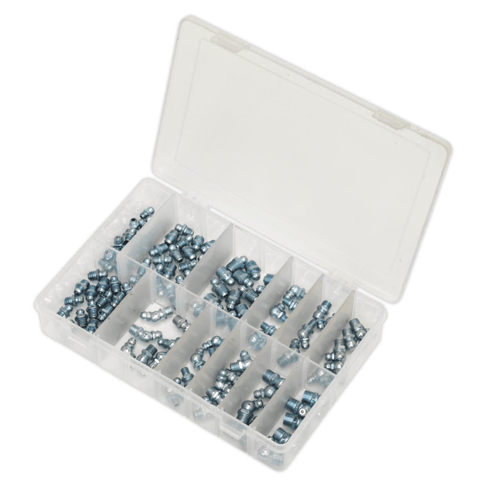 Sealey Grease Nipple Assortment 115pc Metric Model No-20338