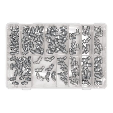 Sealey Grease Nipple Assortment 115pc Model No-20338