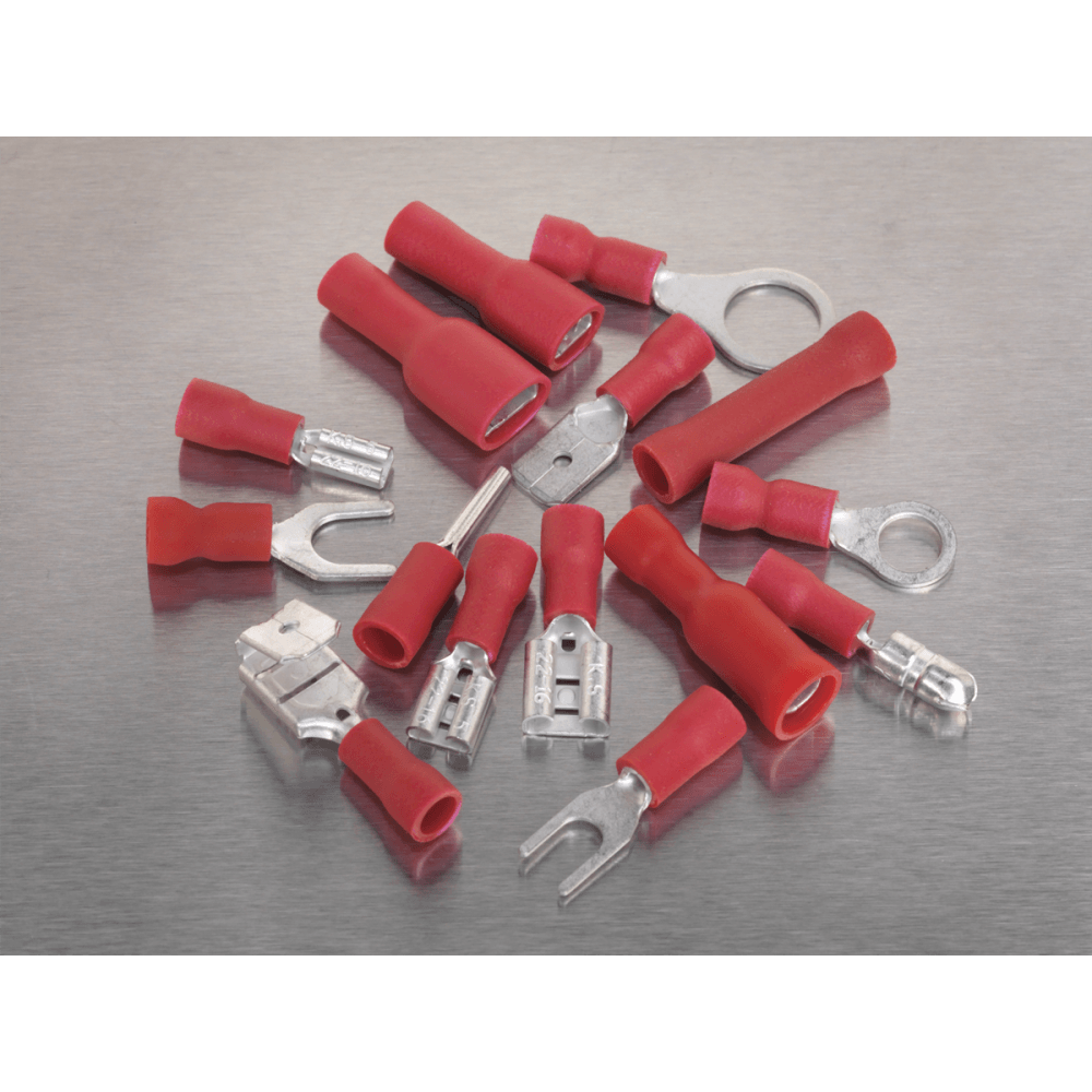 Sealey Crimp Terminal Assortment 260pc - Red Model No-20340