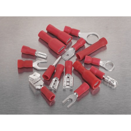 Sealey Crimp Terminal Assortment 260pc - Red Model No-20340