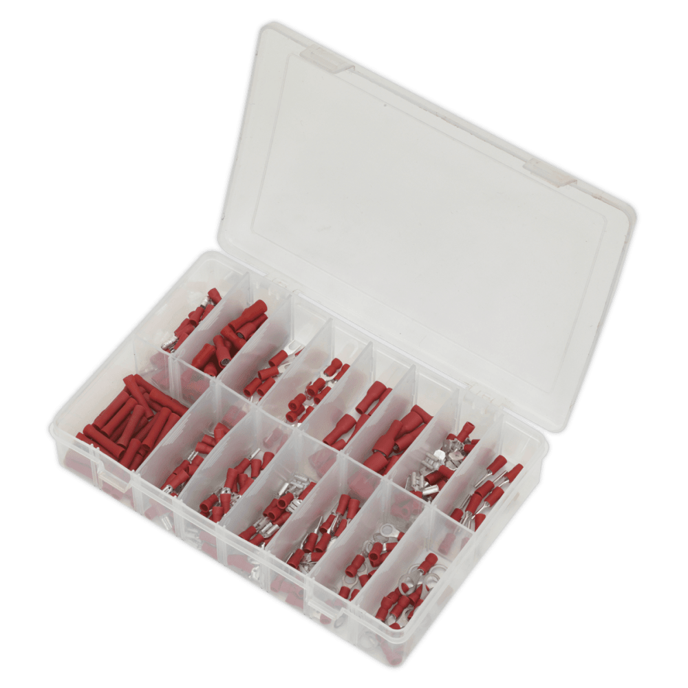 Sealey Crimp Terminal Assortment 260pc - Red Model No-20340