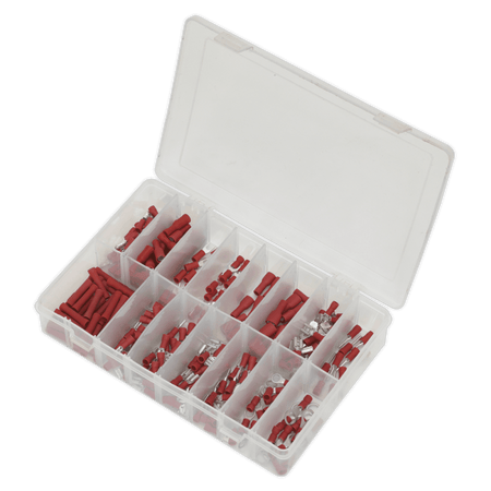 Sealey Crimp Terminal Assortment 260pc - Red Model No-20340