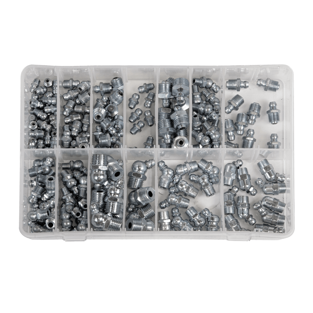 Sealey Metric/BSP/UNF Grease Nipple Assortment 130pc Model No-20342